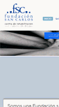 Mobile Screenshot of fundacionsancarlos.org.ar